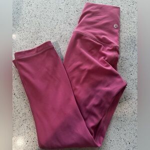 Lululemon Legging Pink Blossom